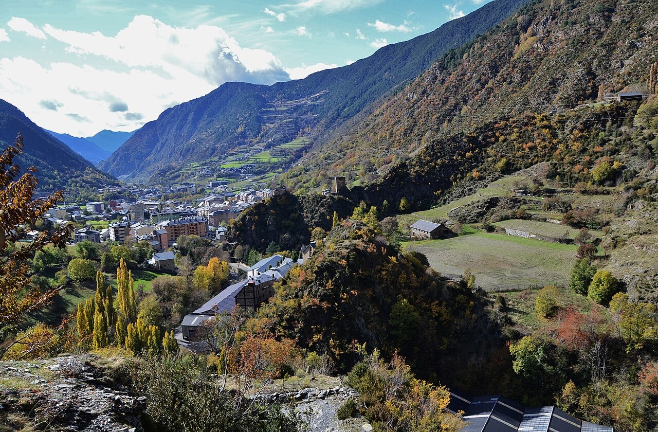 Mountain scenery at Els Cortals d’Encamp, Andorra