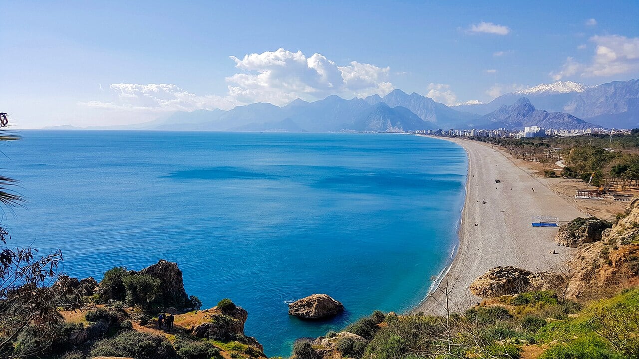 Antalya’s cliffs and Konyaaltı coastline