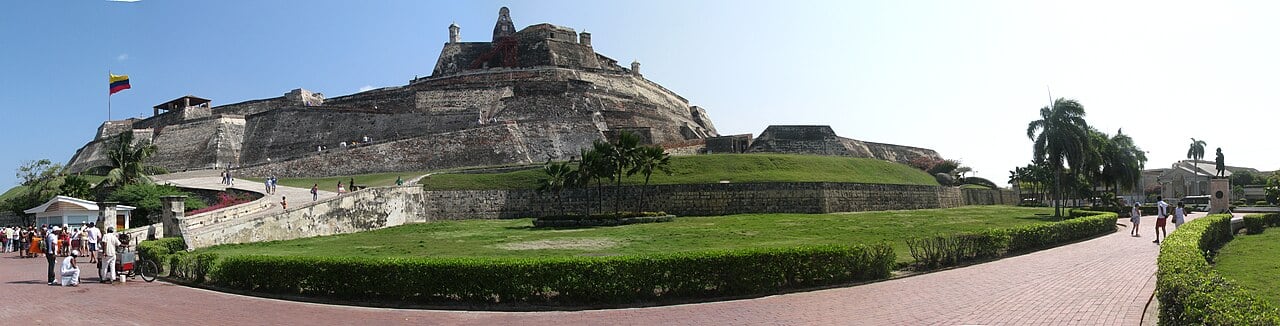 San Felipe de Barajas castle in Cartagena, Colombia