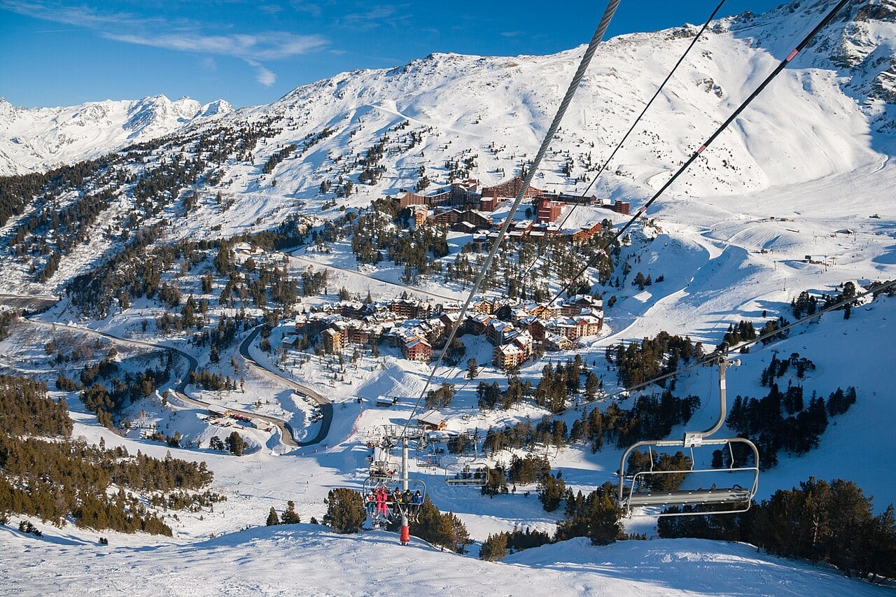 The Arc 1950 and Arc 2000 resort villages