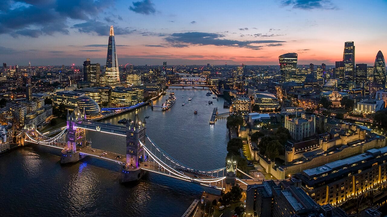 The London skyline