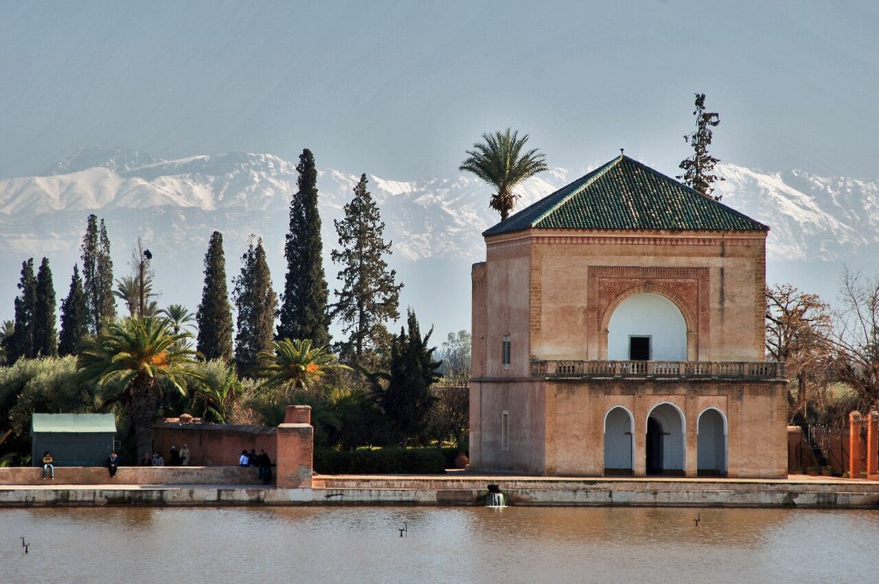 The Menara gardens in Marrakech